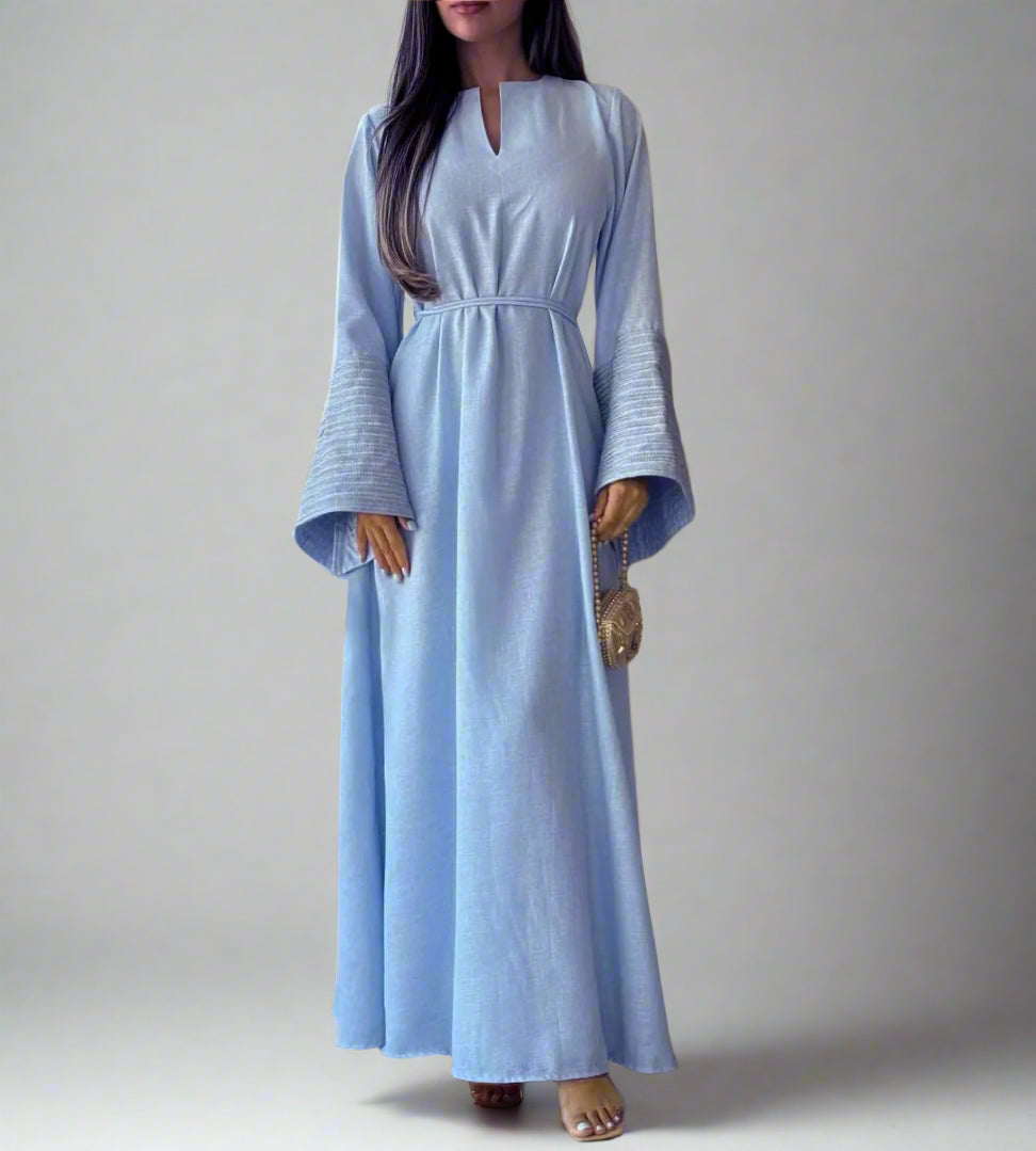 New Embroidery Arabian Abaya