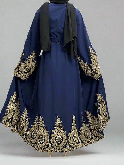 Gold Embroidery Abaya