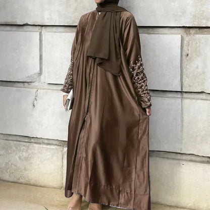 Two piece Open Abaya & Hijab