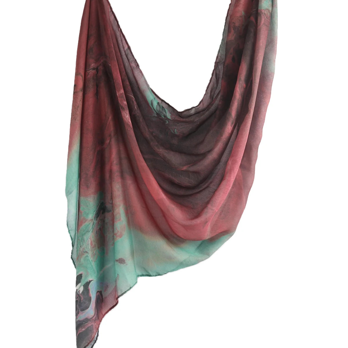 New Marble water Print Hijab